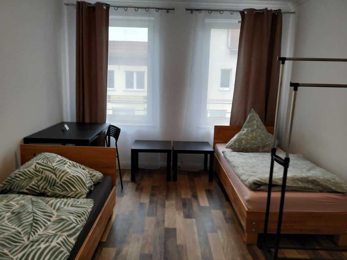 Mehrfamilien Haus Lägenhet Schkeuditz Exteriör bild